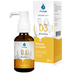 AVITALE Witamina D3 1000 IU 30 ml AVITALE Witamina D3 1000 IU 30 ml