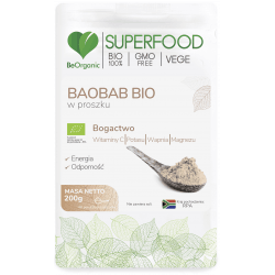 BEORGANIC Baobab BIO 200g BEORGANIC Baobab BIO 200g
