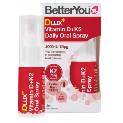 BETTER YOU DLux+ Wit. D+K2 Oral Spray 12 ml