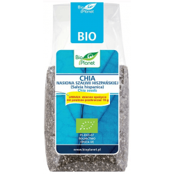 BIO PLANET Chia (nasiona szałwii hiszpańskiej) BIO 200g BIO PLANET Chia (nasiona szałwii hiszpańskiej) BIO 200g