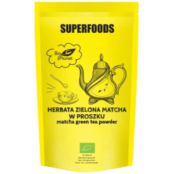 BIO PLANET Herbata zielona matcha w proszku BIO 100g BIO PLANET Herbata zielona matcha w proszku BIO 100g