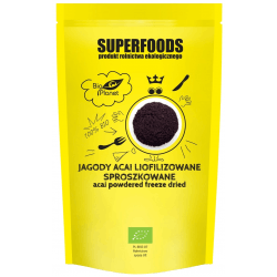 BIO PLANET Jagody acai liofilizowane sproszkowane BIO 100g BIO PLANET Jagody acai liofilizowane sproszkowane BIO 100g