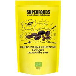 BIO PLANET Kakao ziarna kruszone surowe BIO 250g BIO PLANET Kakao ziarna kruszone surowe BIO 250g