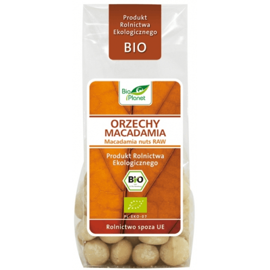BIO PLANET Orzechy macadamia BIO 200g BIO PLANET Orzechy macadamia BIO 200g