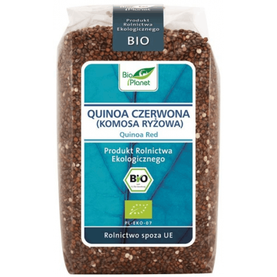 BIO PLANET Quinoa czerwona (Komosa ryżowa) BIO 500g