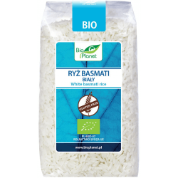 BIO PLANET Ryż basmati biały BIO bezglutenowy 500g BIO PLANET Ryż basmati biały BIO bezglutenowy 500g