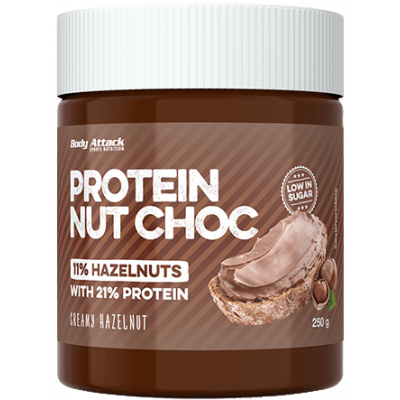 BODY ATTACK Protein Nut Choc 250g
