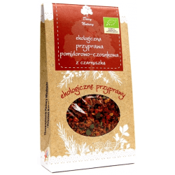 DARY NATURY Przyprawa pomidorowo-czosnkowa z czarnuszką BIO 40g DARY NATURY Przyprawa pomidorowo-czosnkowa z czarnuszką BIO 40g
