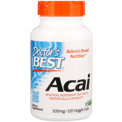 DOCTOR'S BEST Acai 500mg 120 kaps. DOCTOR'S BEST Acai 500mg 120 kaps.