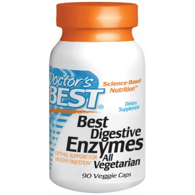 DOCTOR'S BEST Best Digestive Enzymes 90 kaps.