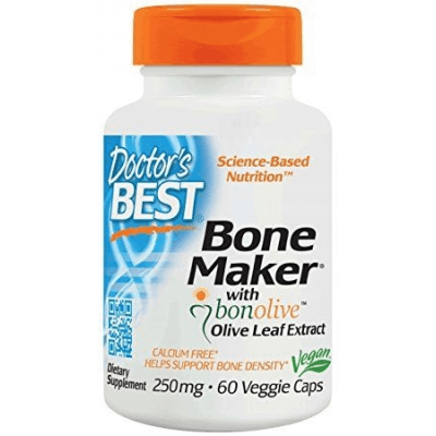 DOCTOR'S BEST Bone Maker with Bonolive 250mg 60 kaps.