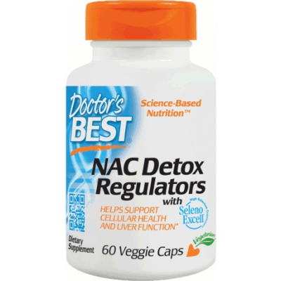 DOCTOR'S BEST NAC Detox Regulators 60 kaps.
