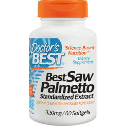 DOCTOR'S BEST Best Saw Palmetto 320mg 60 kaps.
