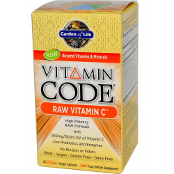 GARDEN Vitamin Code Raw Vitamin C 60 kaps. GARDEN Vitamin Code Raw Vitamin C 60 kaps.