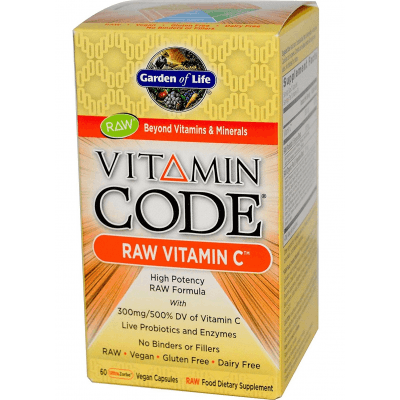 GARDEN Vitamin Code Raw Vitamin C 60 kaps.