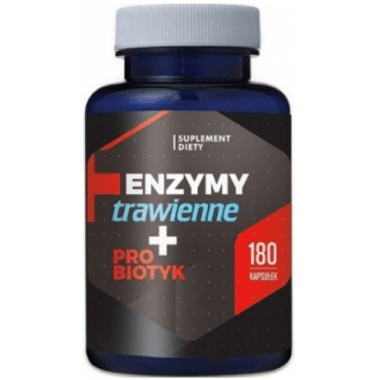 HEPATICA Enzymy Trawienne + Probiotyk 180 kaps. HEPATICA Enzymy Trawienne + Probiotyk 180 kaps.