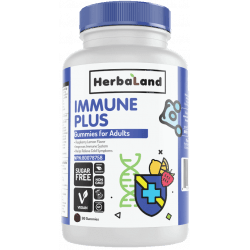 HERBALAND Immune Plus Gummies for Adults (Sugar-Free) 90 żelek