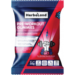 HERBALAND Pre-Workout Fitness Gummies 50g HERBALAND Pre-Workout Fitness Gummies 50g