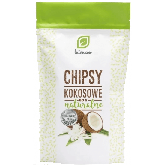 INTENSON Chipsy kokosowe 80g INTENSON Chipsy kokosowe 80g