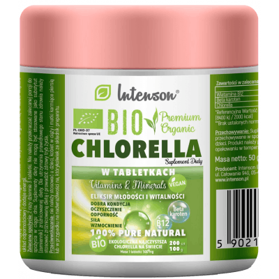 INTENSON Chlorella BIO 200 tab.