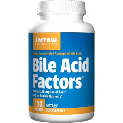JARROW Bile Acid Factors 120 kaps.