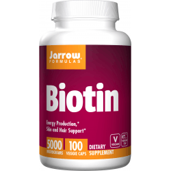 JARROW Biotin 5000mcg 100 kaps. JARROW Biotin 5000mcg 100 kaps.