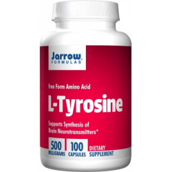 JARROW L-Tyrosine 500mg 100 kaps.
