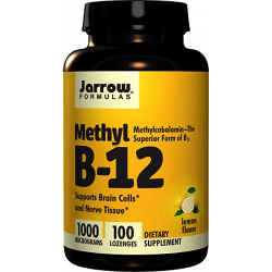 JARROW Methyl B-12 1000mcg 100 pastylek JARROW Methyl B-12 1000mcg 100 pastylek