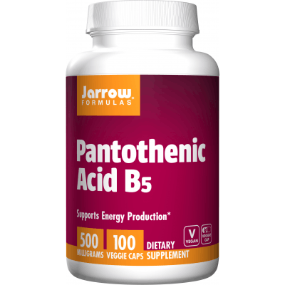 JARROW Pantothenic Acid 500mg 100 kaps.