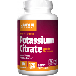 JARROW Potassium Citrate 99mg 120 tab. JARROW Potassium Citrate 99mg 120 tab.