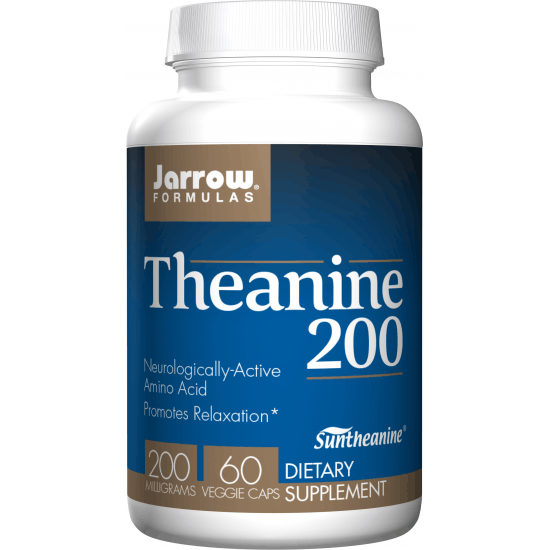 JARROW Theanine 200 200mg 60 kaps. JARROW Theanine 200 200mg 60 kaps.
