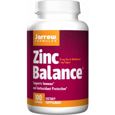 JARROW Zinc Balance 100 kaps.