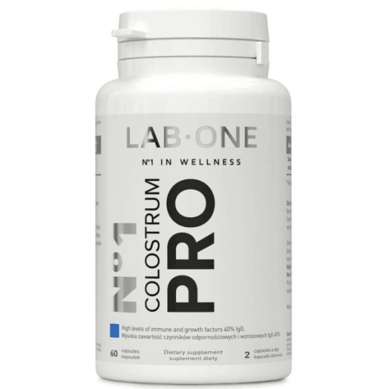 LAB ONE No1 Colostrum Pro 60 kaps. LAB ONE No1 Colostrum Pro 60 kaps.