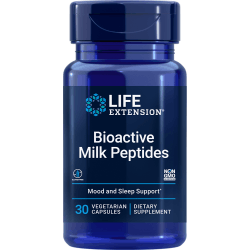 LIFE EXTENSION Bioactive Milk Peptides 30 kaps. LIFE EXTENSION Bioactive Milk Peptides 30 kaps.