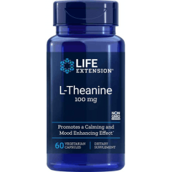 LIFE EXTENSION L-Theanine 100mg 60 kaps. LIFE EXTENSION L-Theanine 100mg 60 kaps.