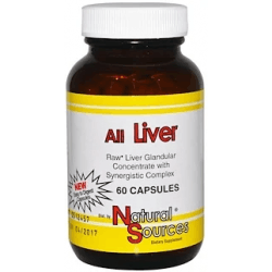 NATURAL SOURCES All Liver 60 kaps. NATURAL SOURCES All Liver 60 kaps.