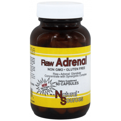 NATURAL SOURCES Raw Adrenal 60 kaps.