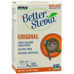 NOW FOODS Better Stevia Original 100 sasz. NOW FOODS Better Stevia Original 100 sasz.