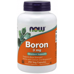 NOW FOODS Boron 3mg 250 kaps.