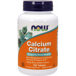 NOW FOODS Calcium Citrate 100 tab. NOW FOODS Calcium Citrate 100 tab.