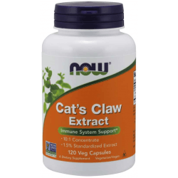 NOW FOODS Cat's Claw Extract 120 kaps. NOW FOODS Cat's Claw Extract 120 kaps.
