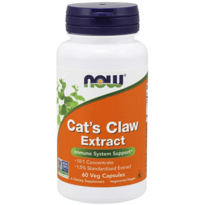 NOW FOODS Cat's Claw Extract 60 kaps.