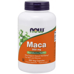 NOW FOODS Maca 500mg 250 kaps. NOW FOODS Maca 500mg 250 kaps.