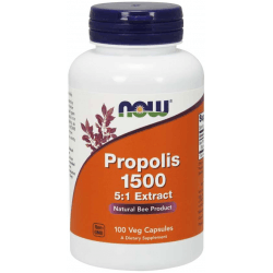 NOW FOODS Propolis 1500mg 100 kaps. NOW FOODS Propolis 1500mg 100 kaps.