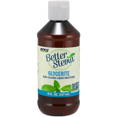 NOW FOODS Better Stevia Glycerite (Alcohol-Free) 237 ml