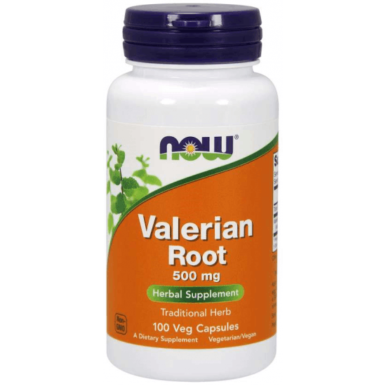 NOW FOODS Valerian Root 500mg 100 kaps. NOW FOODS Valerian Root 500mg 100 kaps.