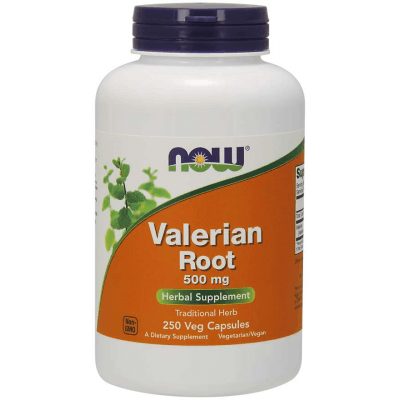 NOW FOODS Valerian Root 500mg 250 kaps.