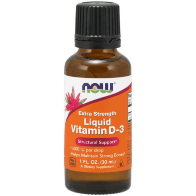 NOW FOODS Vitamin D-3 Liquid Extra Strength 1000IU 30ml