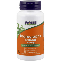 NOW FOODS Andrographis Extract 400mg 90 kaps. NOW FOODS Andrographis Extract 400mg 90 kaps.