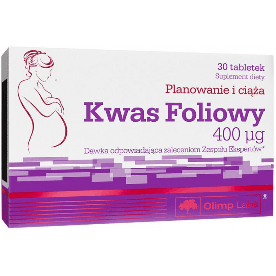 OLIMP Kwas Foliowy 30 tab. OLIMP Kwas Foliowy 30 tab.